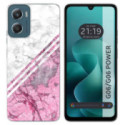 Funda Silicona para Motorola Moto G06 / G06 Power 4G diseño Mármol 03 Dibujos