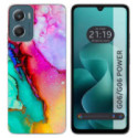 Funda Silicona para Motorola Moto G06 / G06 Power 4G diseño Mármol 15 Dibujos