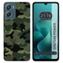 Funda Silicona para Motorola Moto G06 / G06 Power 4G diseño Camuflaje Dibujos