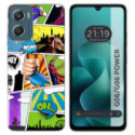 Funda Silicona para Motorola Moto G06 / G06 Power 4G diseño Comic Dibujos