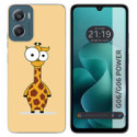 Funda Silicona para Motorola Moto G06 / G06 Power 4G diseño Jirafa Dibujos