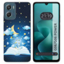Funda Silicona para Motorola Moto G06 / G06 Power 4G diseño Libro Cuentos Dibujos