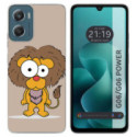 Funda Silicona para Motorola Moto G06 / G06 Power 4G diseño Leon Dibujos