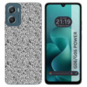 Funda Silicona para Motorola Moto G06 / G06 Power 4G diseño Letras Dibujos
