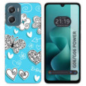 Funda Silicona para Motorola Moto G06 / G06 Power 4G diseño Mariposas Dibujos