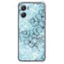 Funda Silicona Antigolpes para Motorola Moto G06 / G06 Power 4G diseño Flores 03 Dibujos