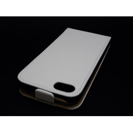 Funda Piel Premium Ultra-Slim Iphone 5C Blanca