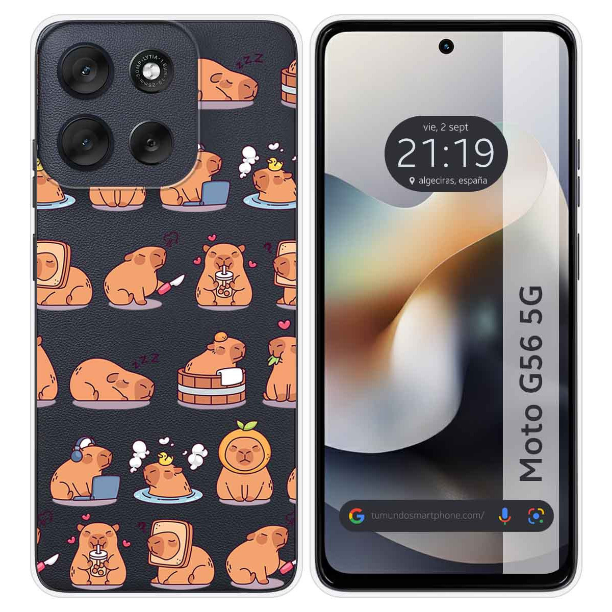 Funda Silicona Transparente para Motorola Moto...