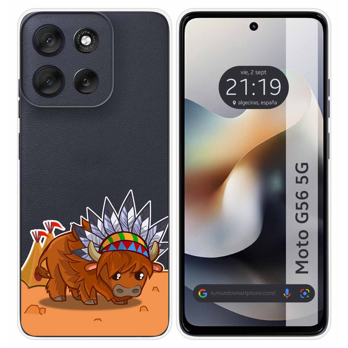 Funda Silicona Transparente para Motorola Moto...