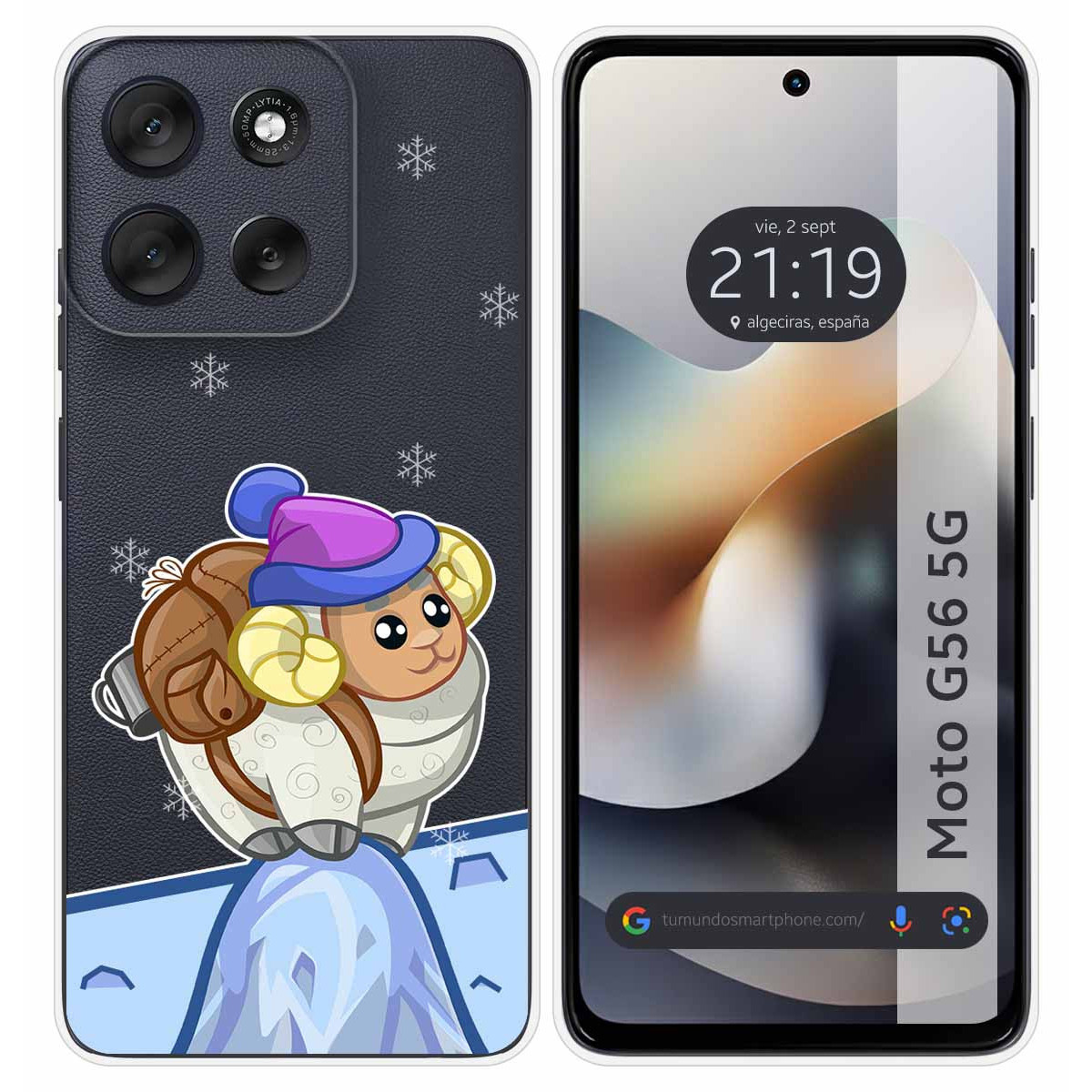 Funda Silicona Transparente para Motorola Moto...