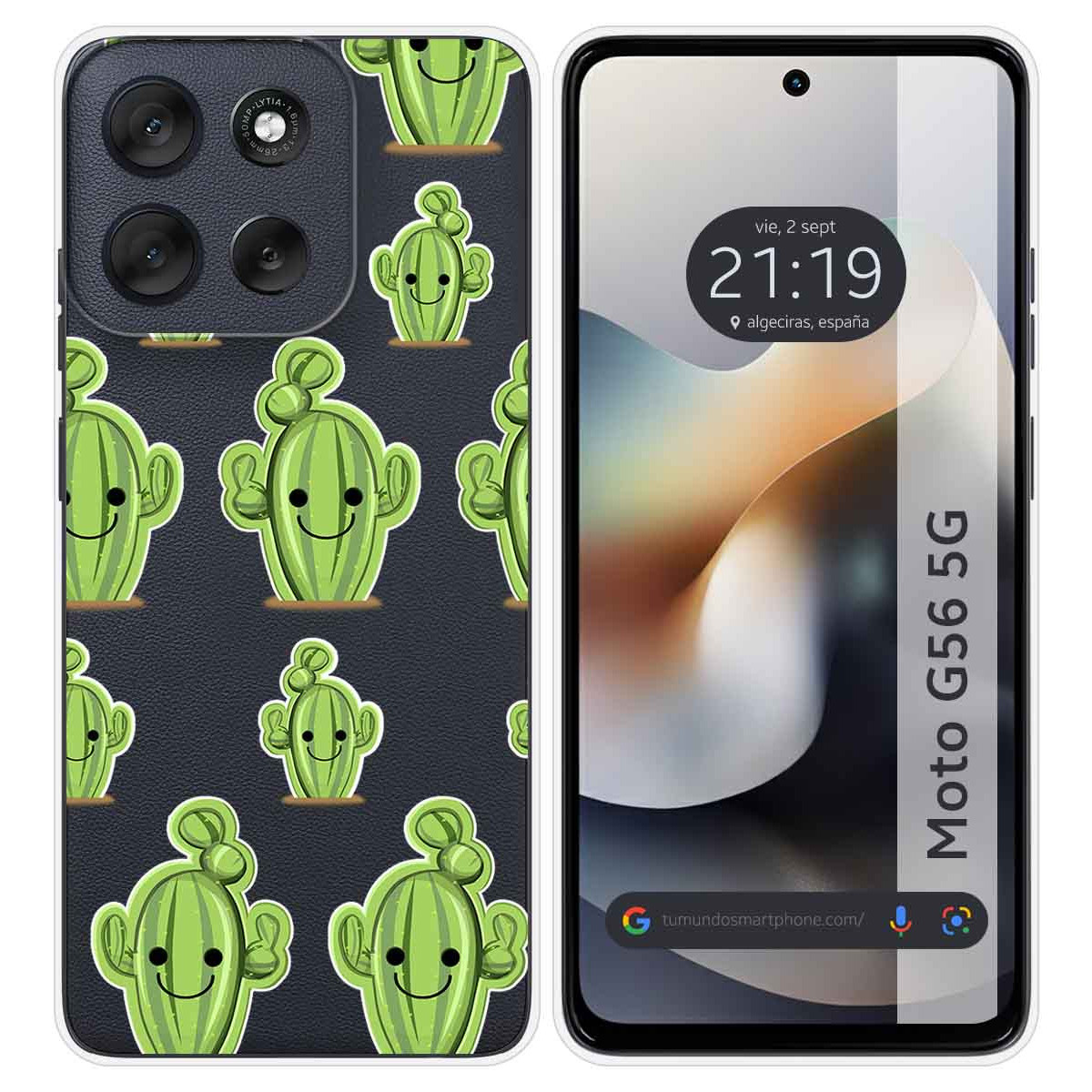 Funda Silicona Transparente para Motorola Moto...