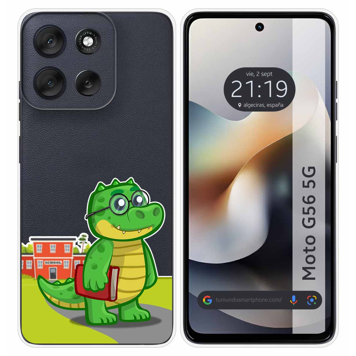 Funda Silicona Transparente para Motorola Moto...