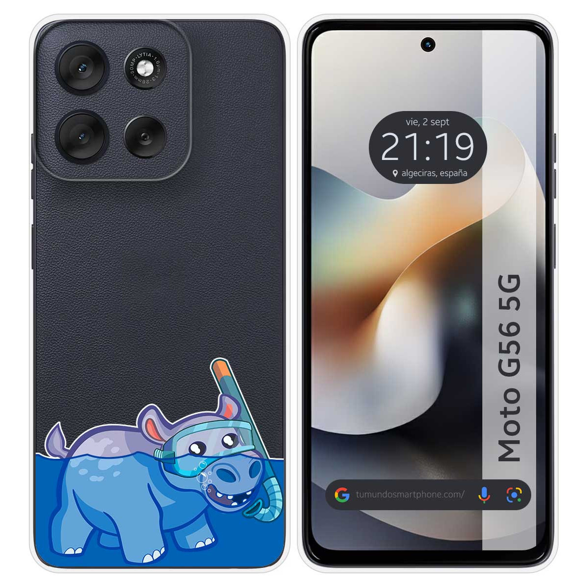 Funda Silicona Transparente para Motorola Moto...