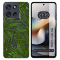 Funda Silicona Transparente para Motorola Moto G56 5G diseño Jungla Dibujos
