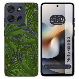 Funda Silicona Transparente para Motorola Moto G56 5G...
