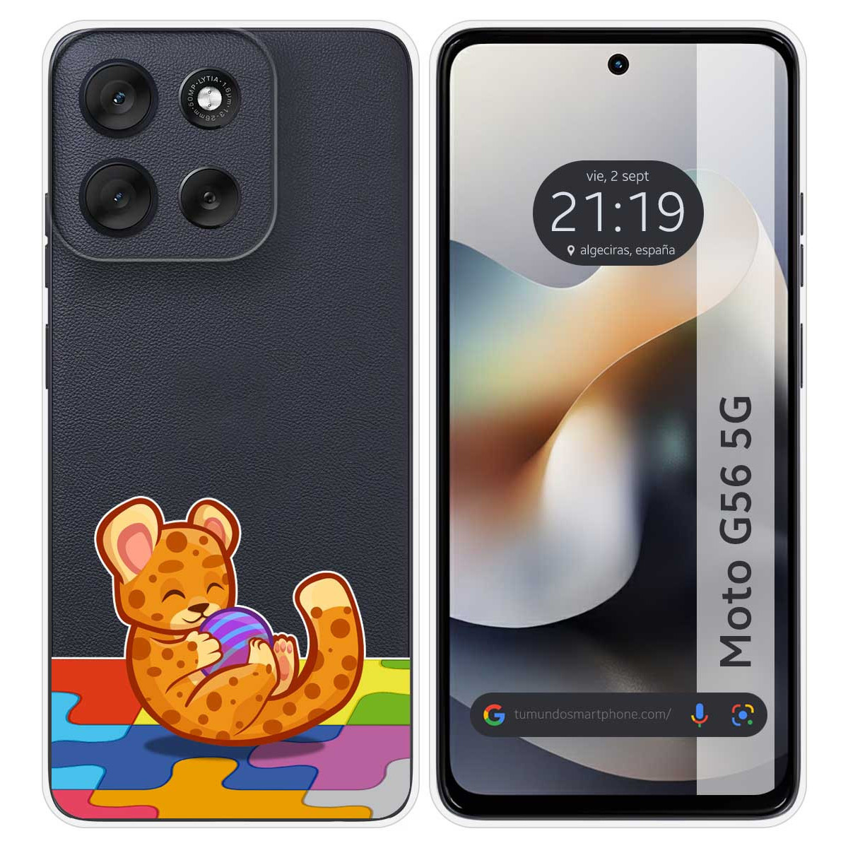 Funda Silicona Transparente para Motorola Moto...