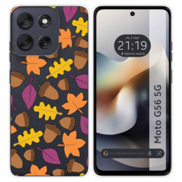 Funda Silicona Transparente para Motorola Moto G56 5G...