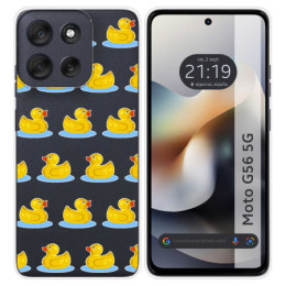 Funda Silicona Transparente para Motorola Moto G56 5G...