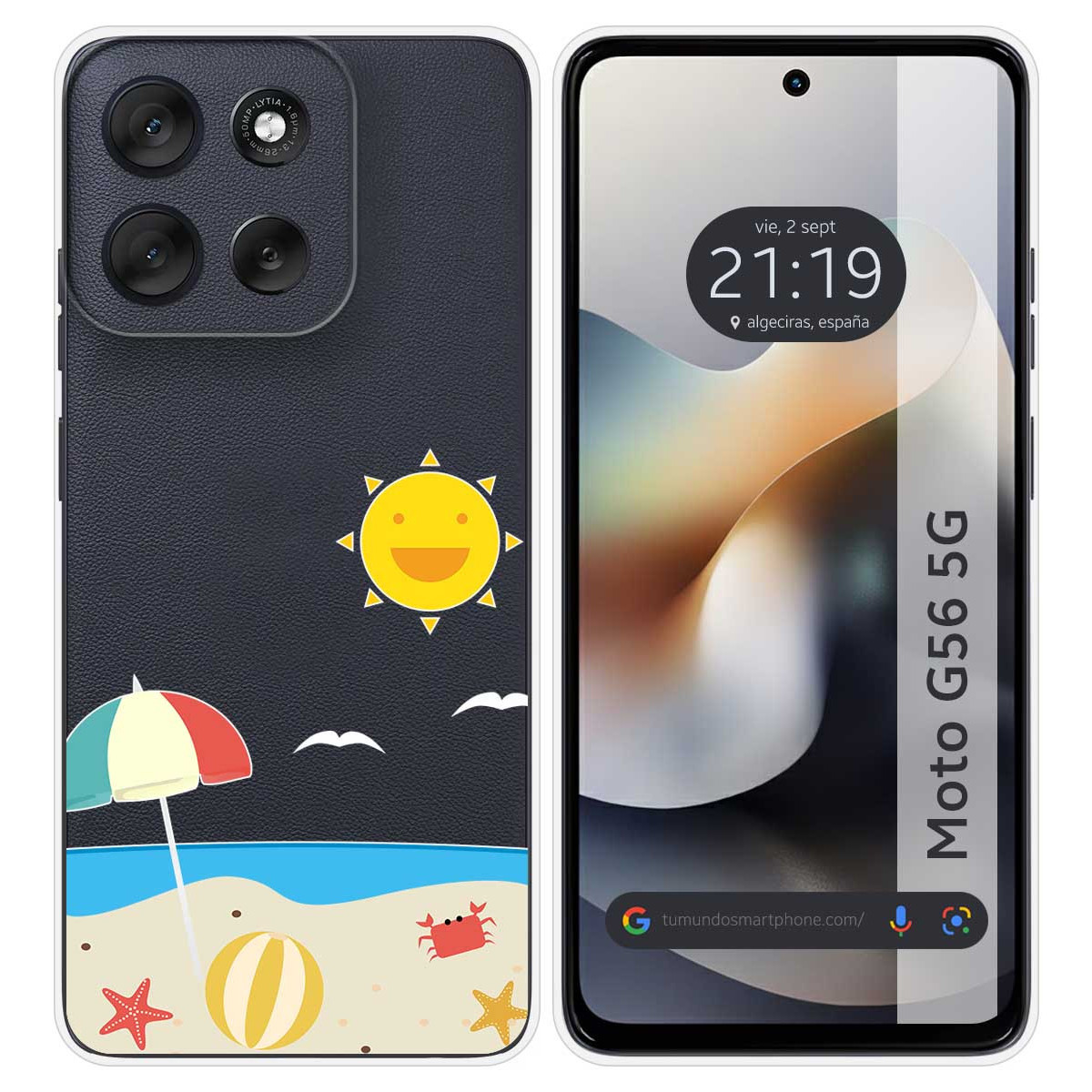 Funda Silicona Transparente para Motorola Moto...