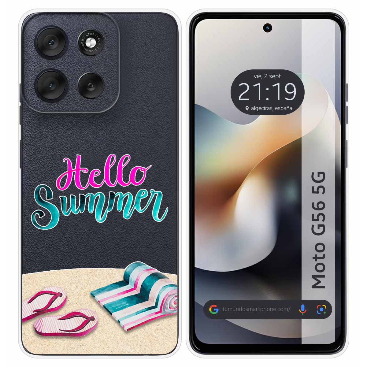 Funda Silicona Transparente para Motorola Moto...