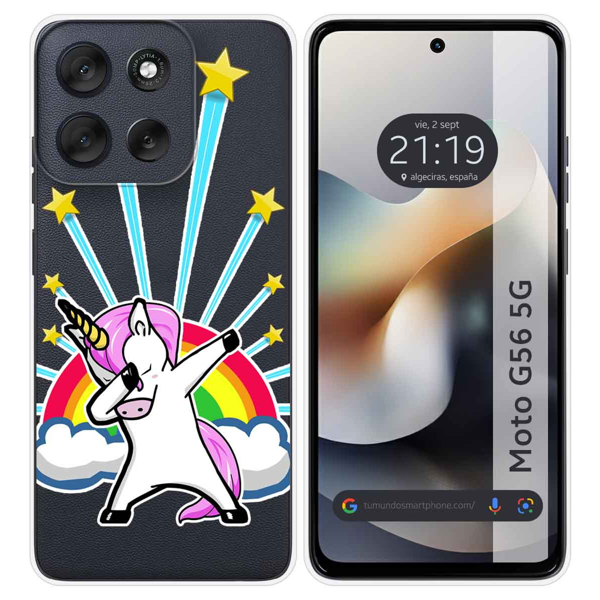 Funda Silicona Transparente para Motorola Moto...