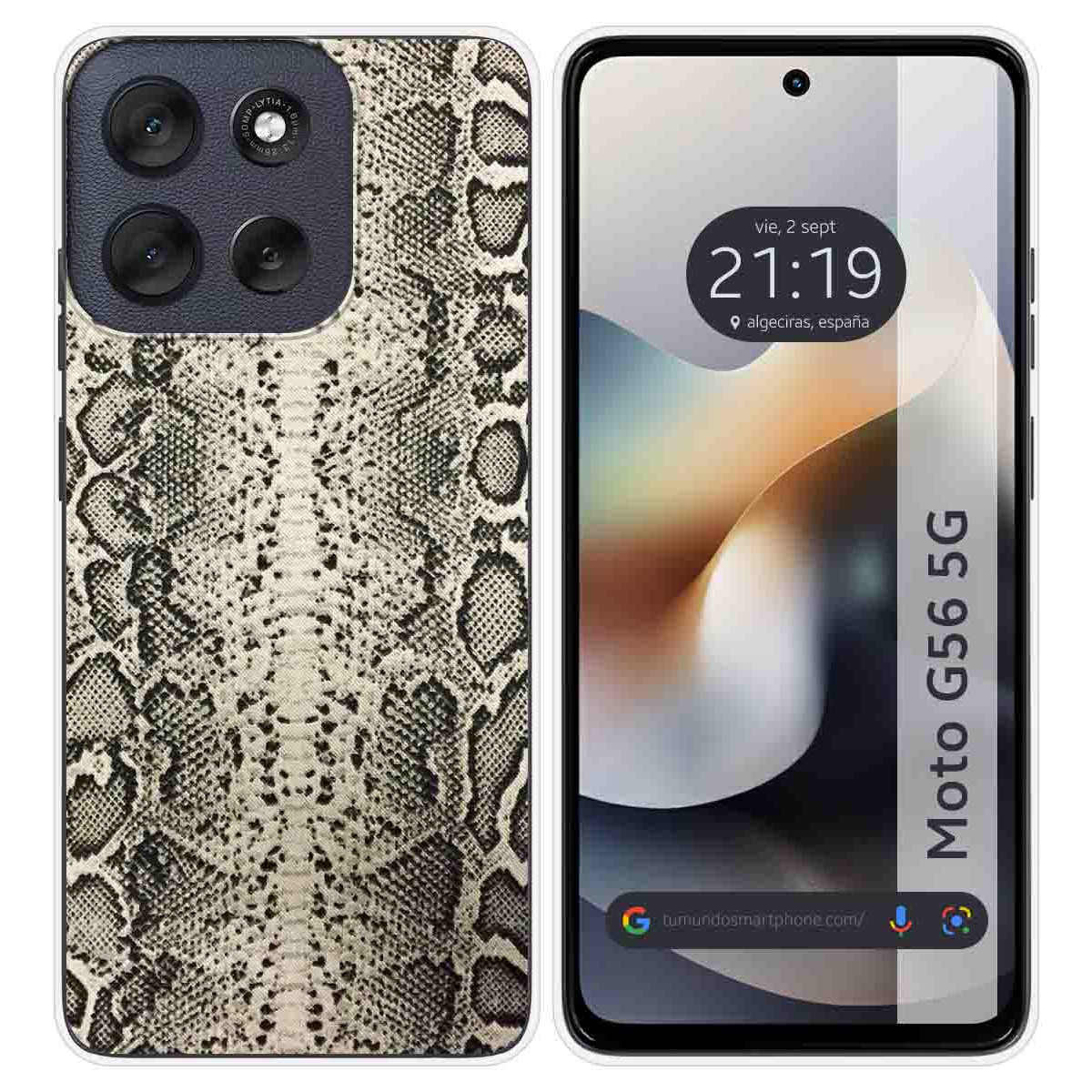 Funda Silicona para Motorola Moto G56 5G diseño...