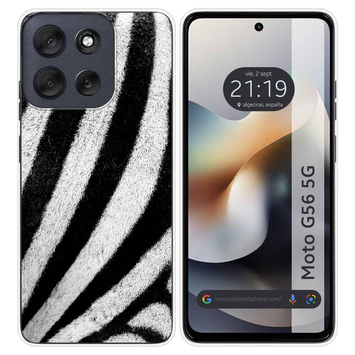 Funda Silicona para Motorola Moto G56 5G diseño...