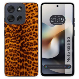 Funda Silicona para Motorola Moto G56 5G diseño Animal 03...