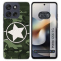 Funda Silicona para Motorola Moto G56 5G diseño Camuflaje 01 Dibujos