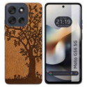 Funda Silicona para Motorola Moto G56 5G diseño Cuero 03 Dibujos