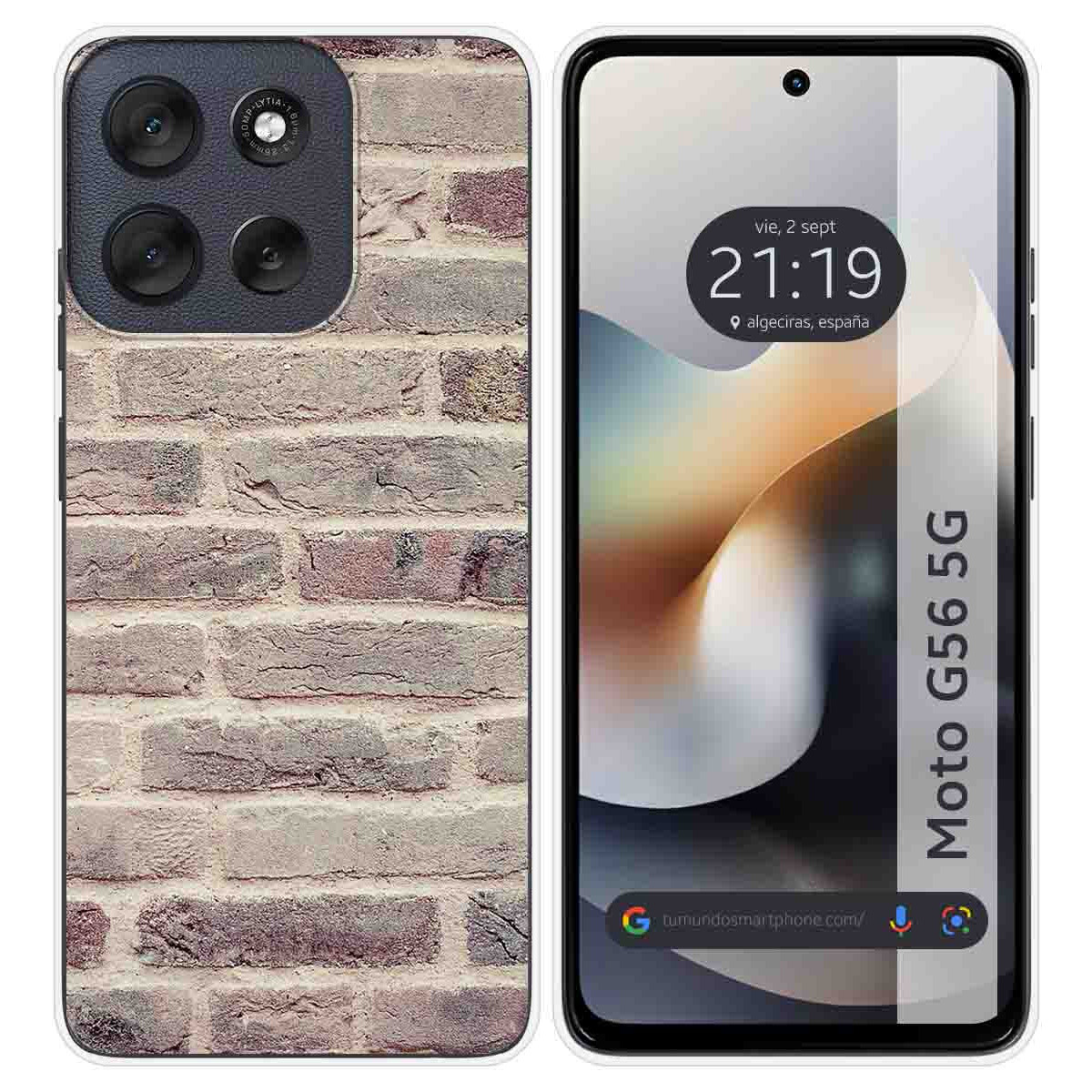 Funda Silicona para Motorola Moto G56 5G diseño...