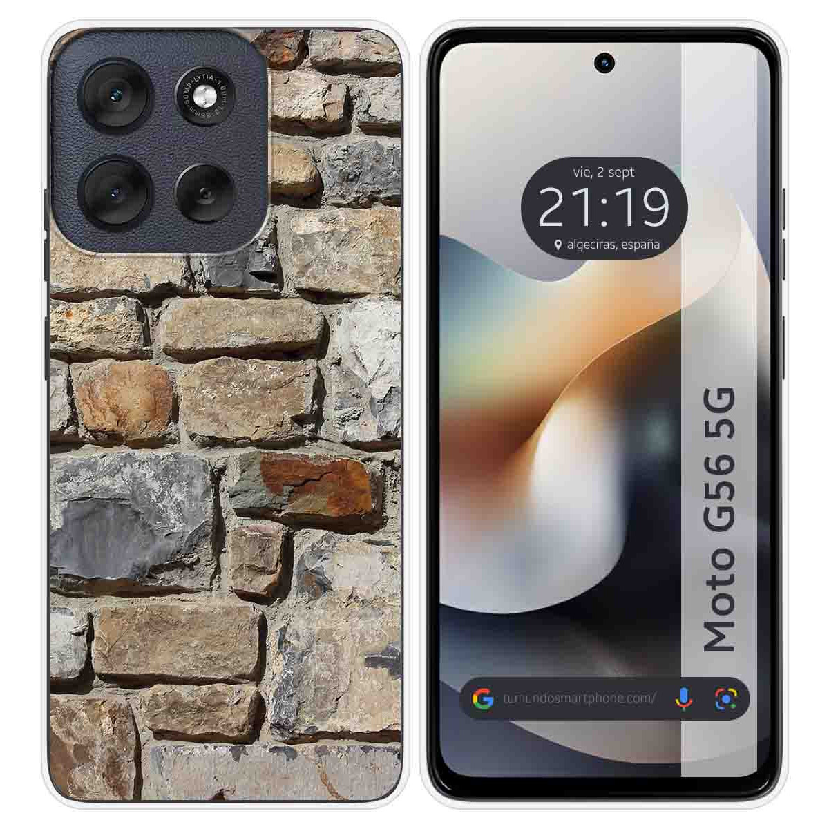 Funda Silicona para Motorola Moto G56 5G diseño...