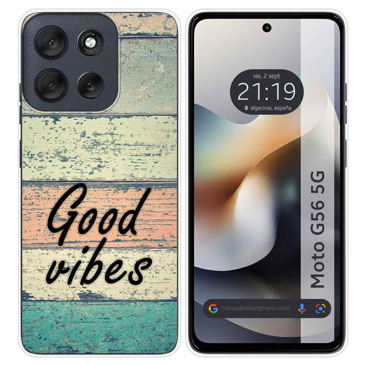 Funda Silicona para Motorola Moto G56 5G diseño...
