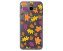 Funda Gel Transparente para Samsung Galaxy J4+ Plus Diseño Otoño Dibujos