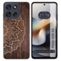 Funda Silicona para Motorola Moto G56 5G diseño Madera 06 Dibujos