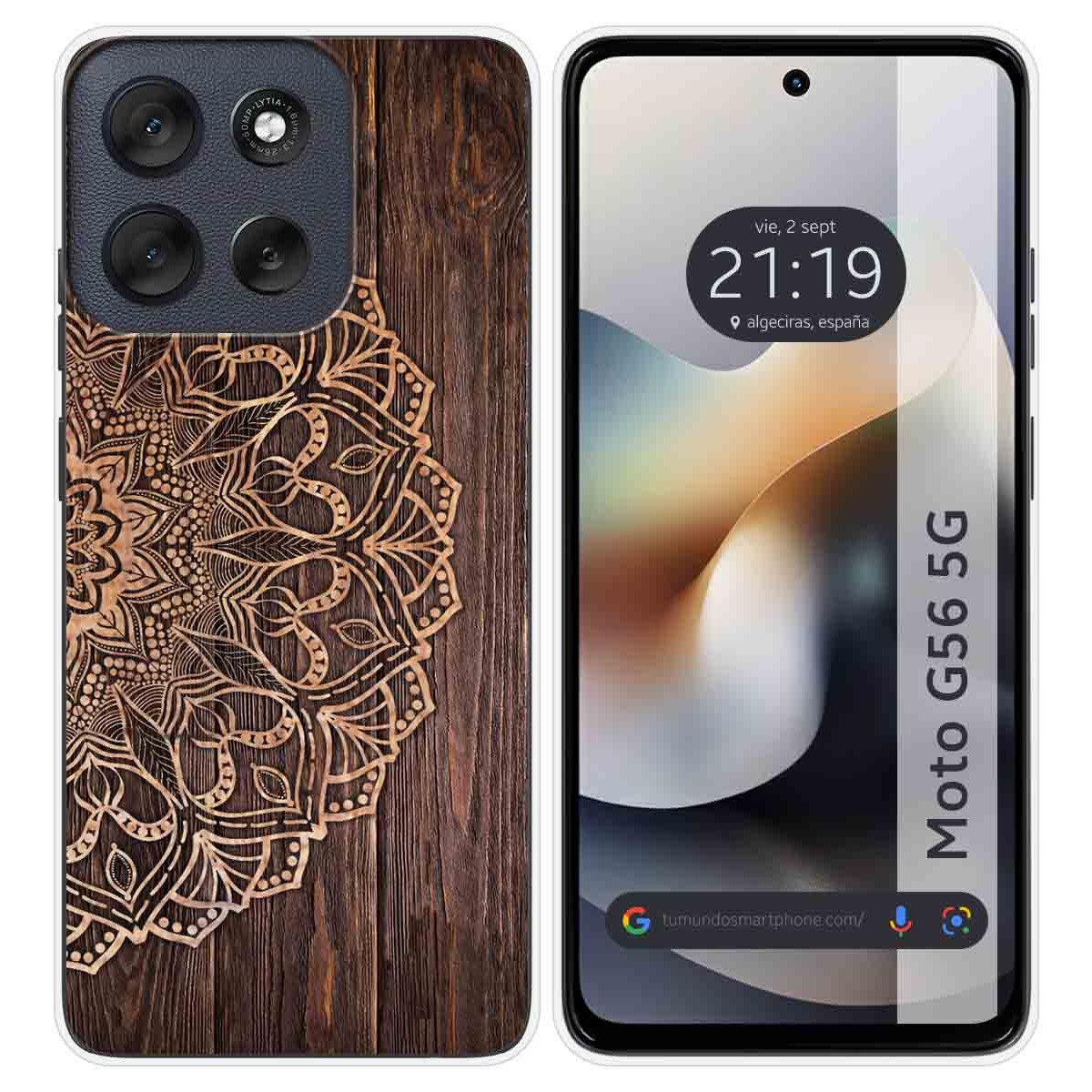 Funda Silicona para Motorola Moto G56 5G diseño...