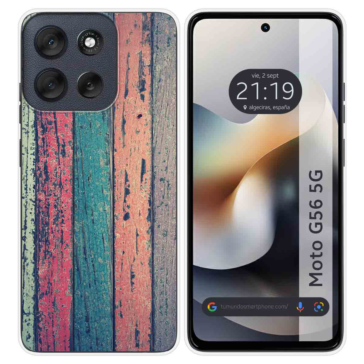 Funda Silicona para Motorola Moto G56 5G diseño...