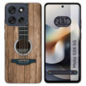 Funda Silicona para Motorola Moto G56 5G diseño Madera 11 Dibujos