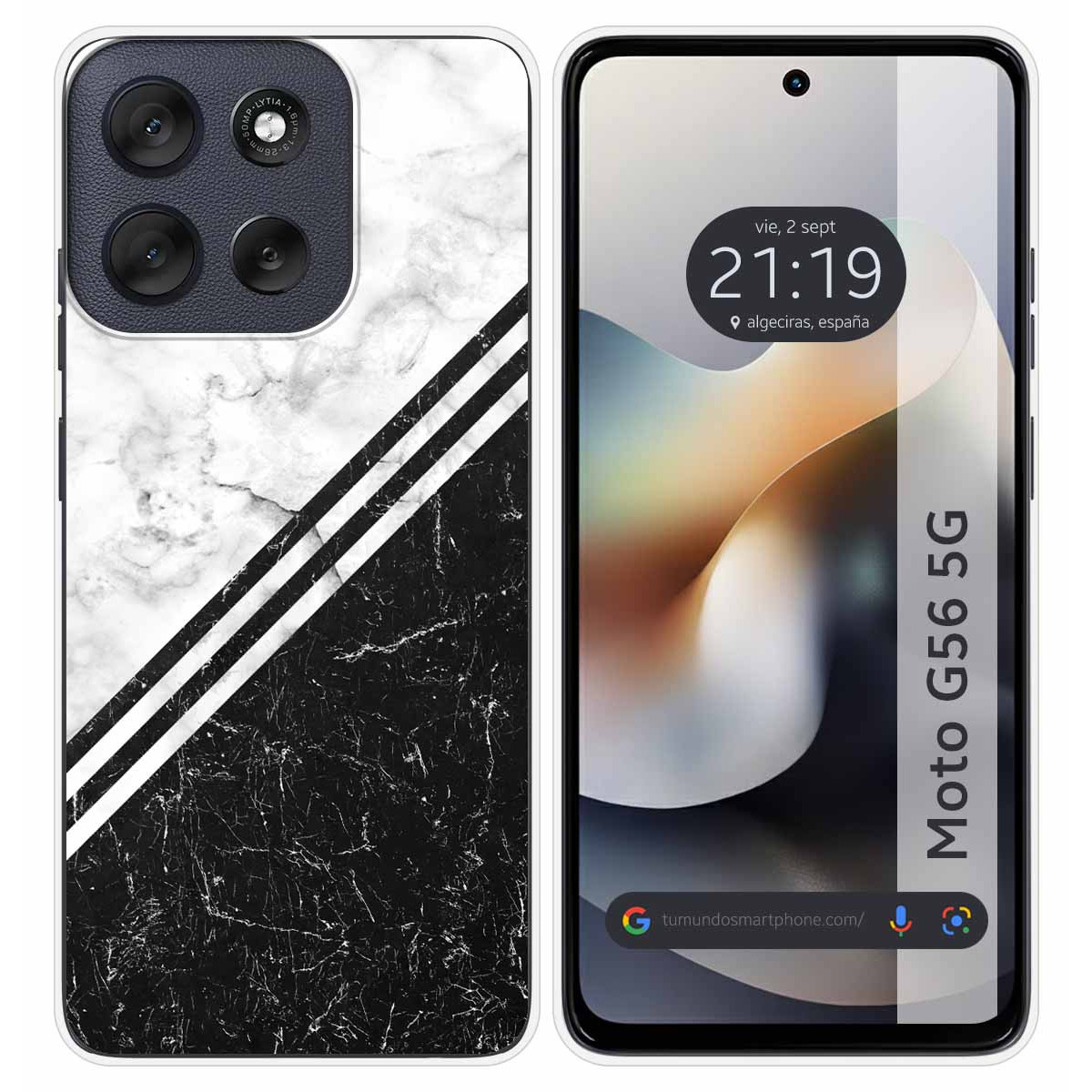 Funda Silicona para Motorola Moto G56 5G diseño...