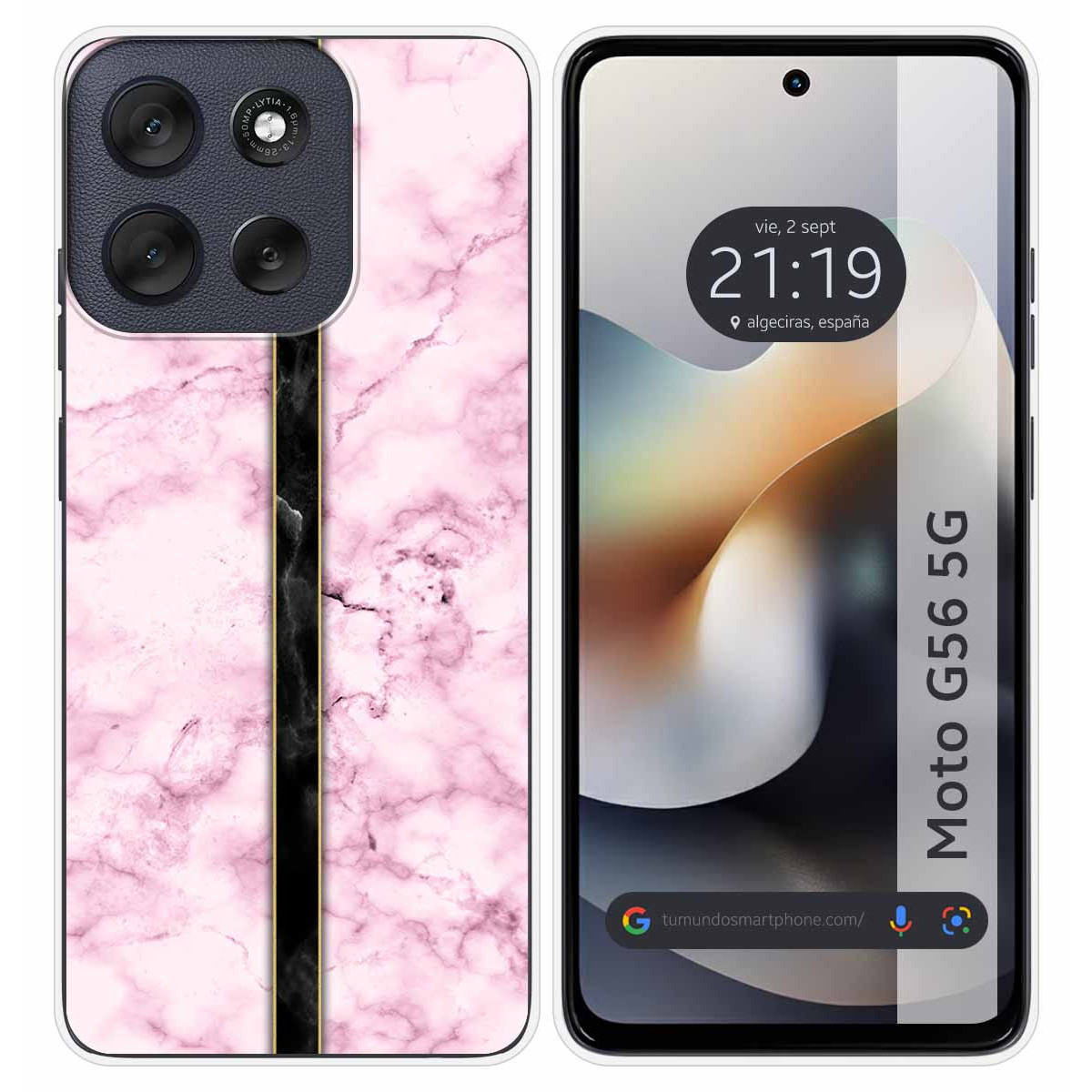 Funda Silicona para Motorola Moto G56 5G diseño...