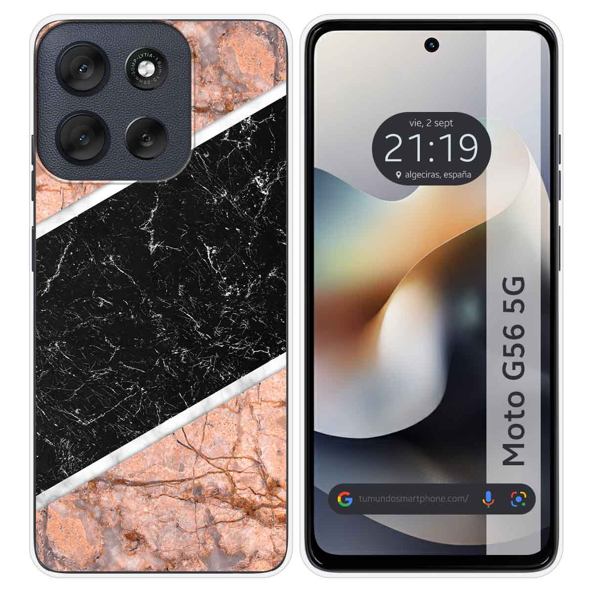 Funda Silicona para Motorola Moto G56 5G diseño...