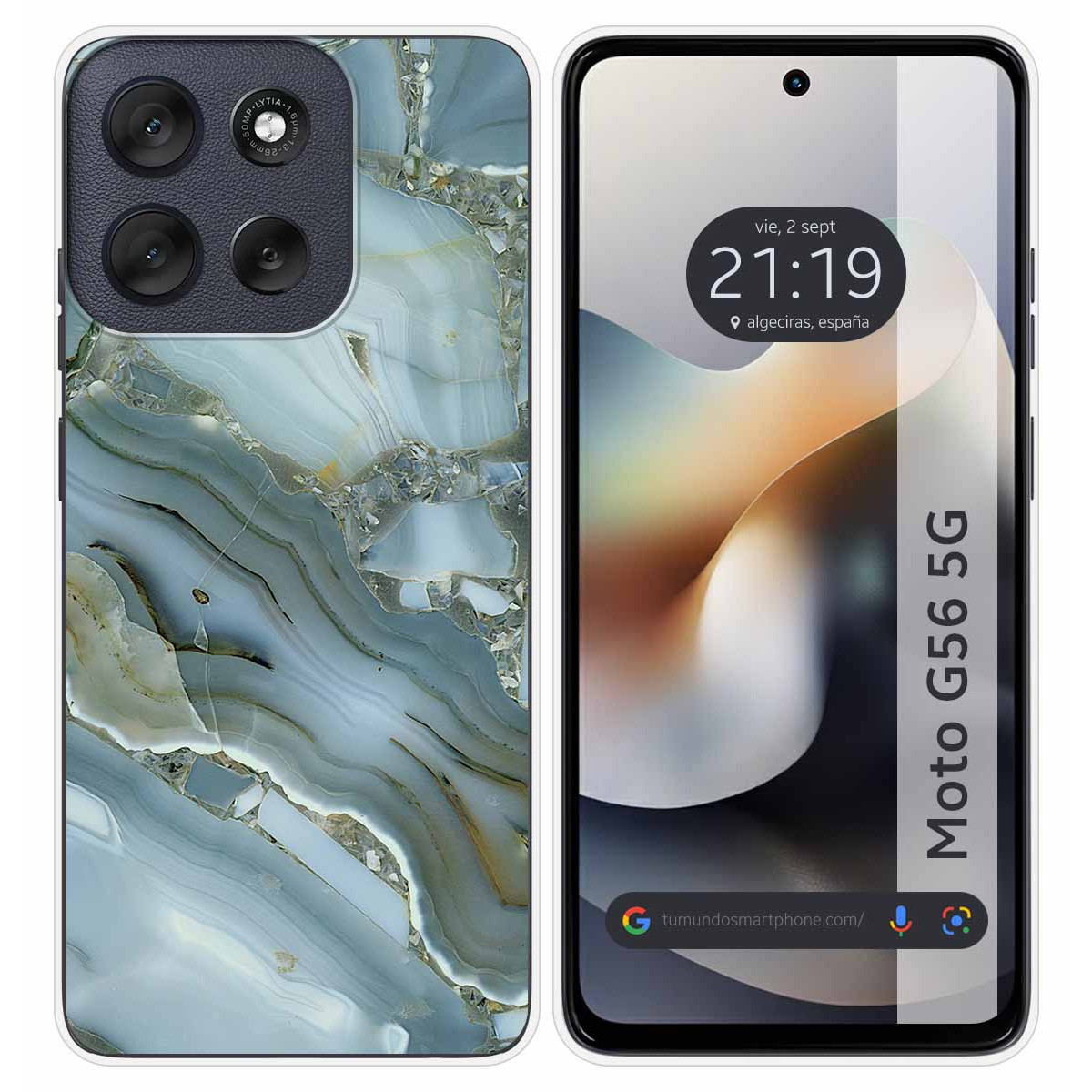 Funda Silicona para Motorola Moto G56 5G diseño...