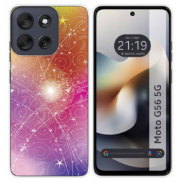 Funda Silicona para Motorola Moto G56 5G diseño Abstracto...