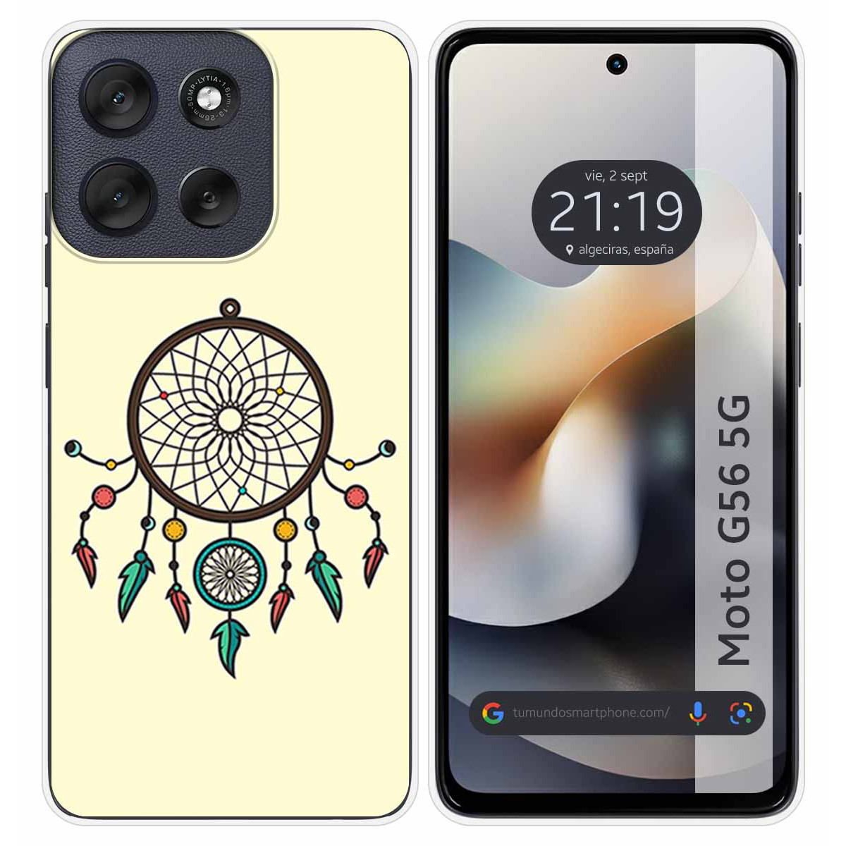 Funda Silicona para Motorola Moto G56 5G diseño...