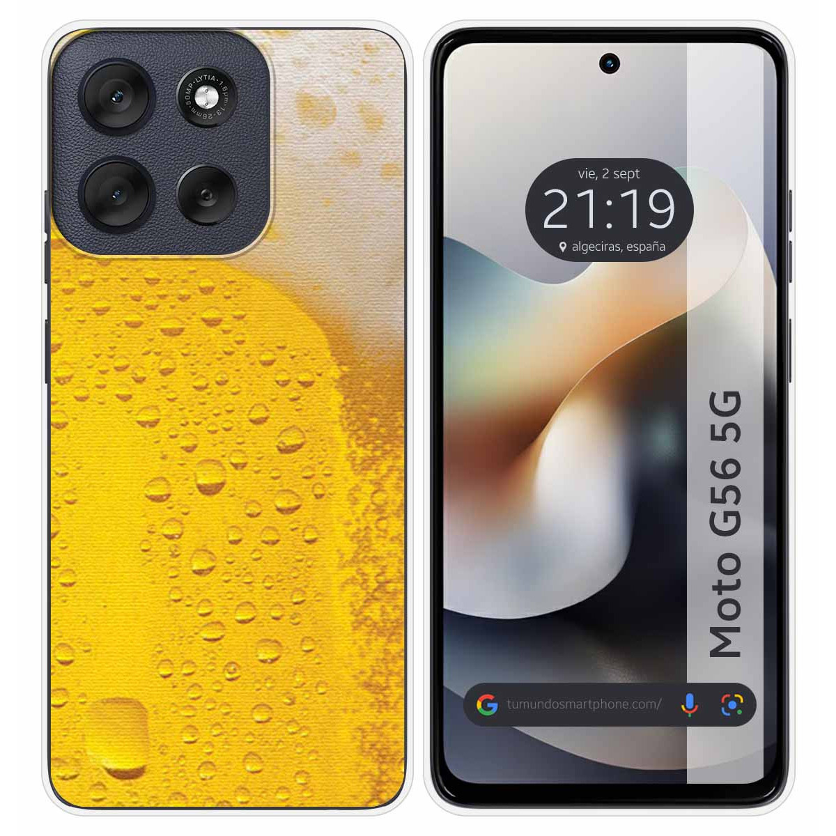 Funda Silicona para Motorola Moto G56 5G diseño...