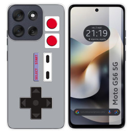 Funda Silicona para Motorola Moto G56 5G diseño Consola...