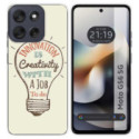 Funda Silicona para Motorola Moto G56 5G diseño Creativity Dibujos