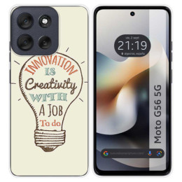 Funda Silicona para Motorola Moto G56 5G diseño...