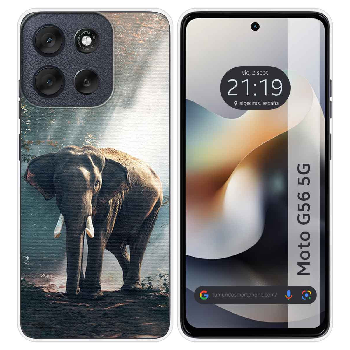 Funda Silicona para Motorola Moto G56 5G diseño...