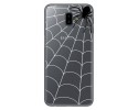 Funda Gel Transparente para Samsung Galaxy J6+ Plus Diseño Araña Dibujos